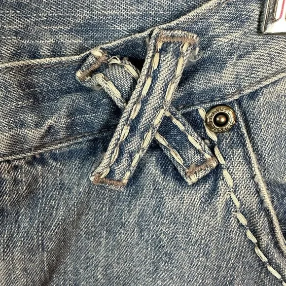 CJ Banks Womens Blue Capri Jeans Plus Size 16W - Picture 6 of 15